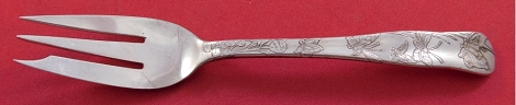 Oyster Fork 3-tine w/ butterflies 5